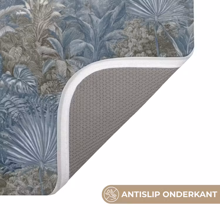 Wc Mat - Jungle - Landschap - Blauw — 3