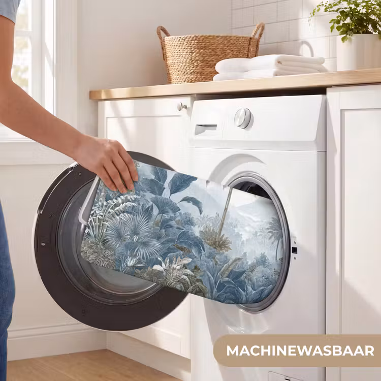 Wc Mat - Jungle - Modern - Blauw - Groen — 5