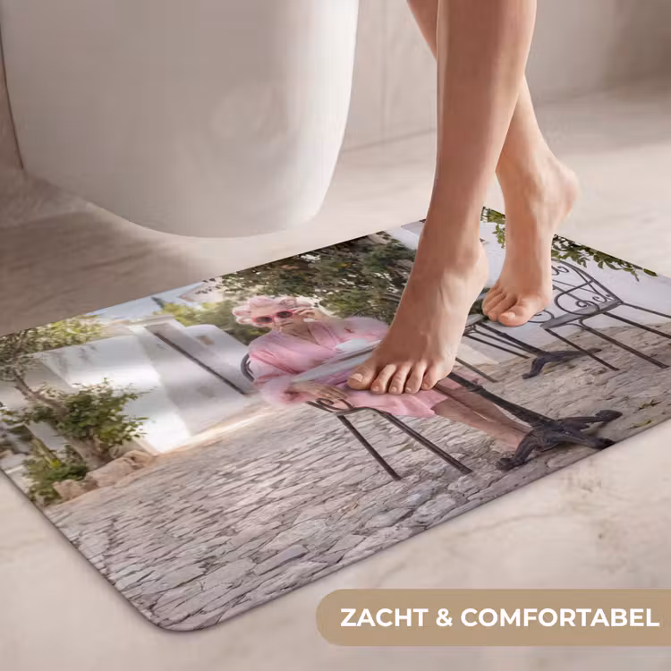 Wc Mat - Ochtendjas - Krulspelden - Roze — 7