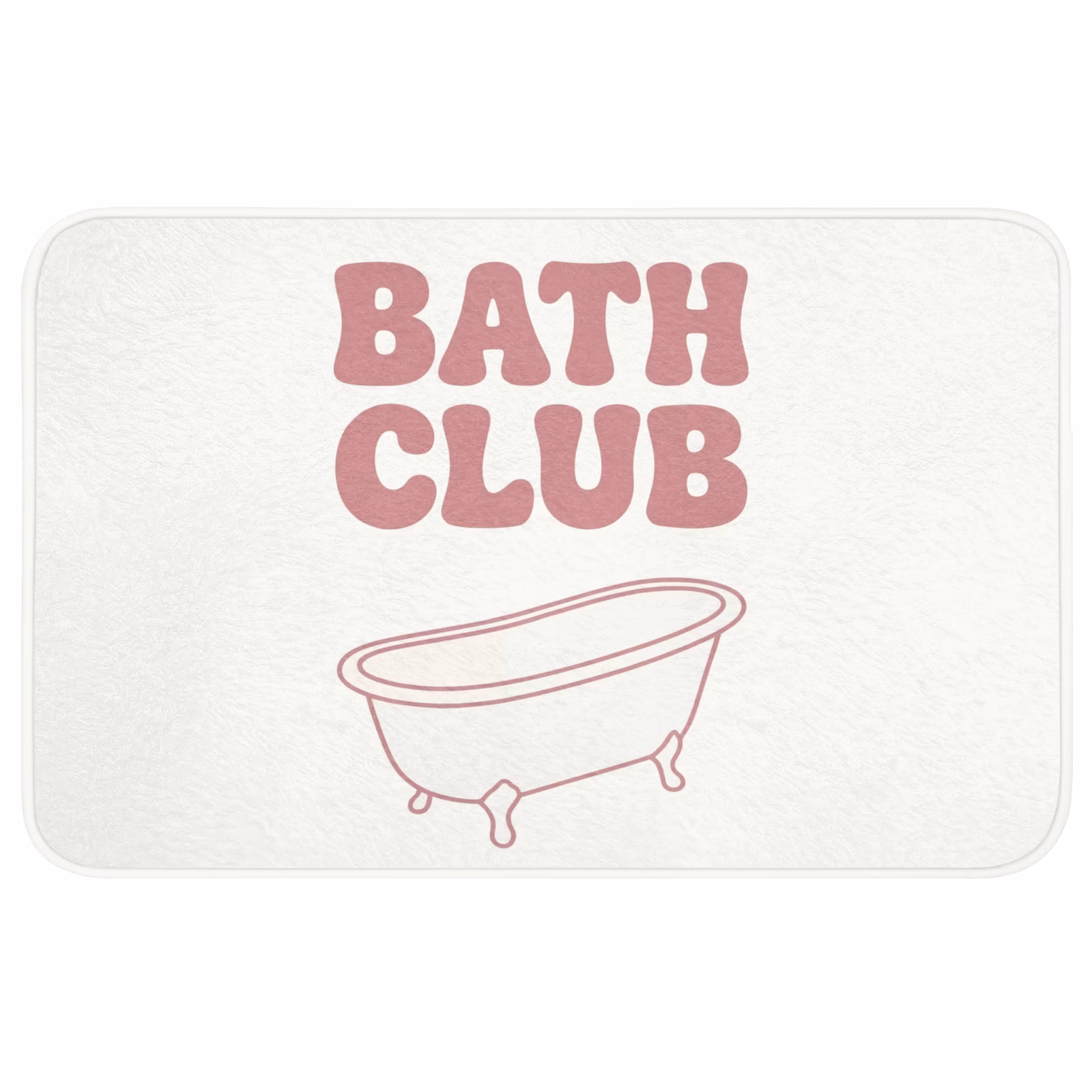 Wc Mat - Retro - Bad - Roze — 1
