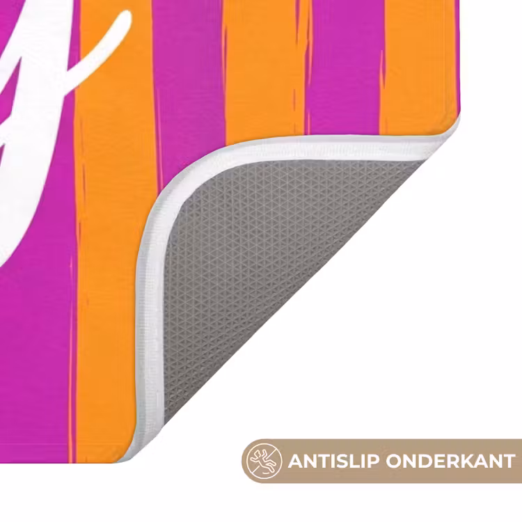 Wc Mat - Modern - Hello - Oranje — 3