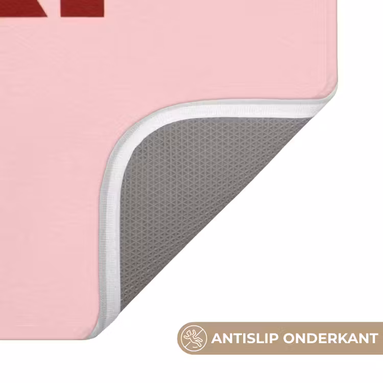 Wc Mat - Statement - Krachtig - Roze — 3