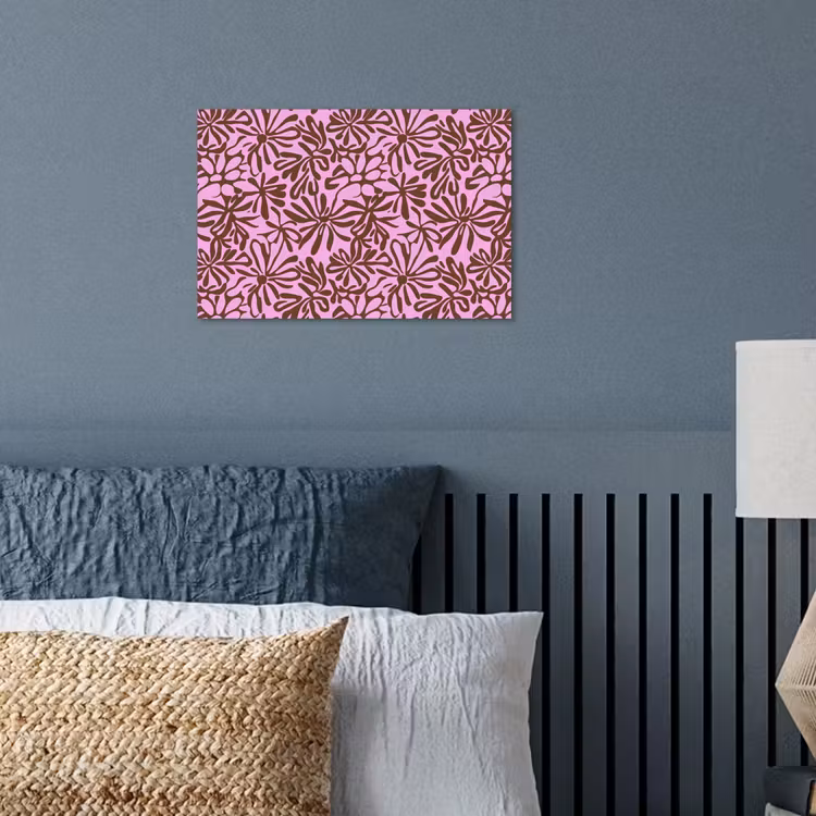 Poster - Organisch - Patroon - Roze — 3