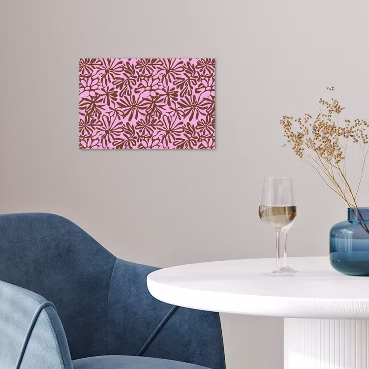Poster - Organisch - Patroon - Roze — 4