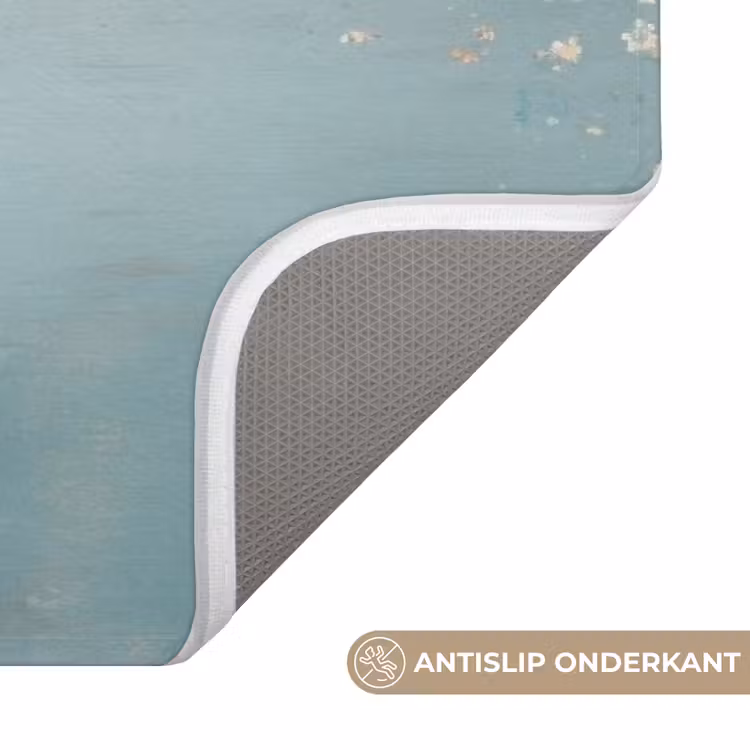 Badmat - Bloesems - Minimalistisch - Wateroppervlak - Boot — 3