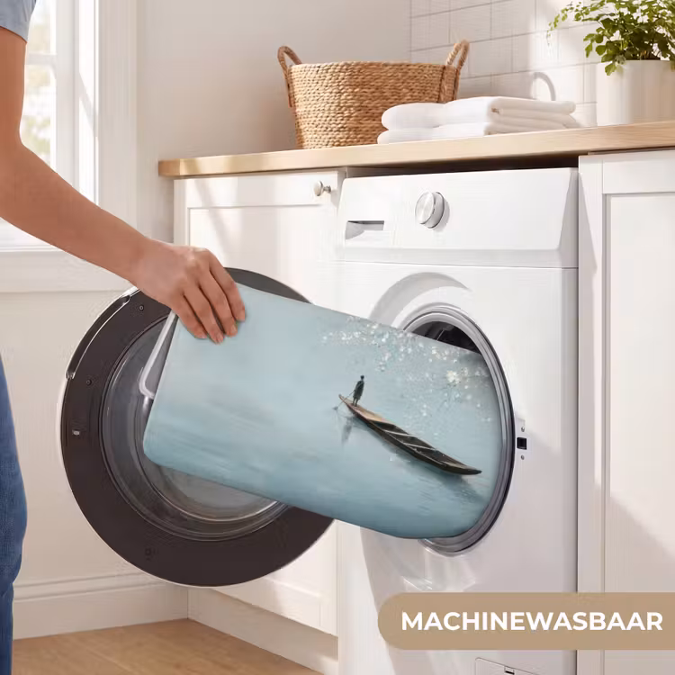 Badmat - Bloesems - Minimalistisch - Wateroppervlak - Boot — 7