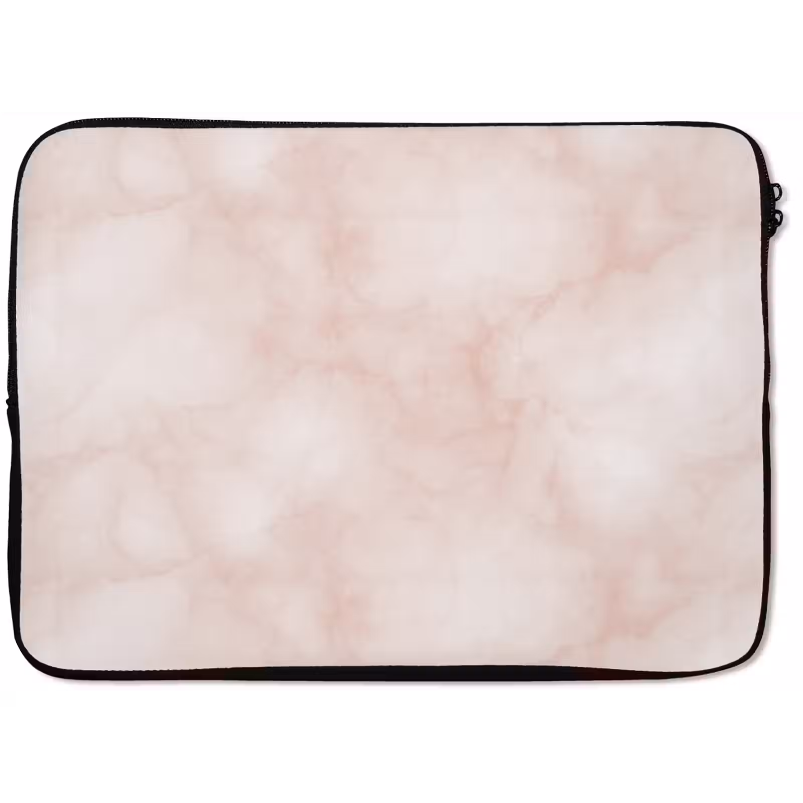 Laptophoes - Roze - Marmer - Crème — 1