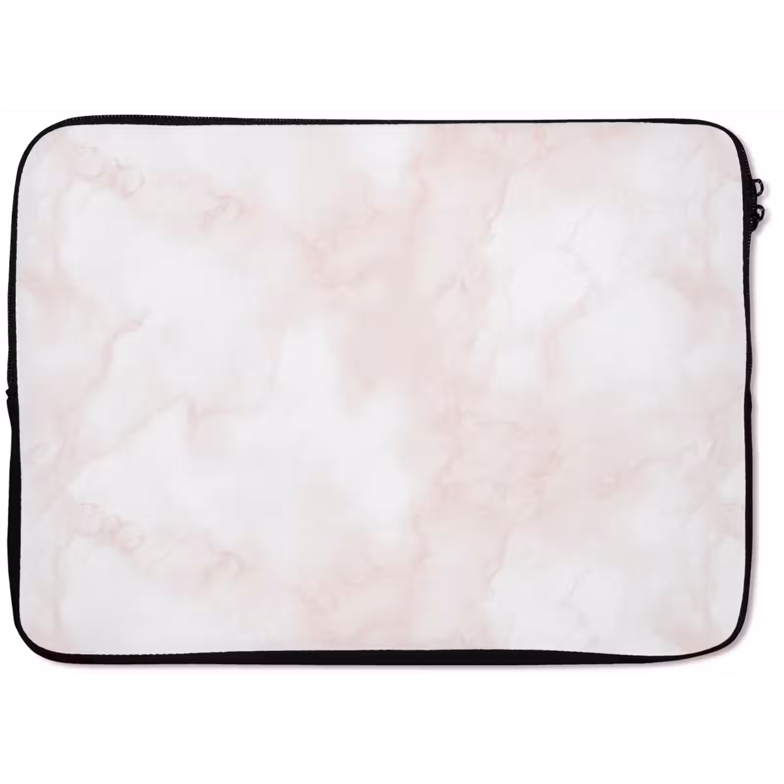 Laptophoes - Wolkenstructuur - Roze - Marmer — 1