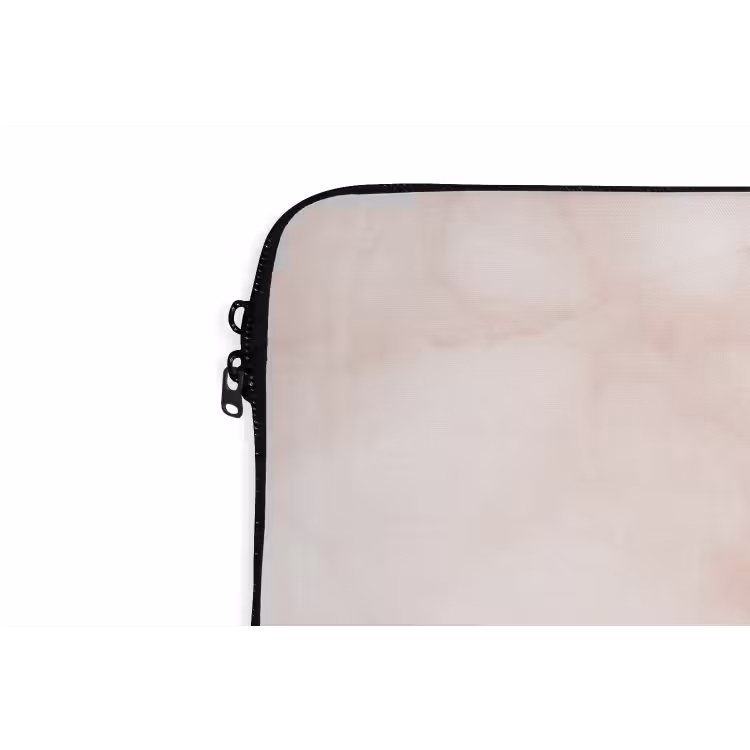 Laptophoes - Roze - Marmer - Crème — 5