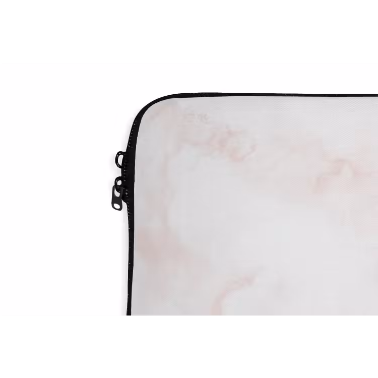 Laptophoes - Wolkenstructuur - Roze - Marmer — 5