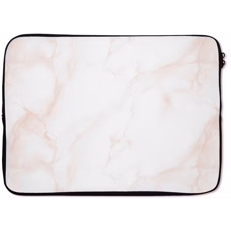 Laptophoes - Zalmroze - Marmer - Aders — 1