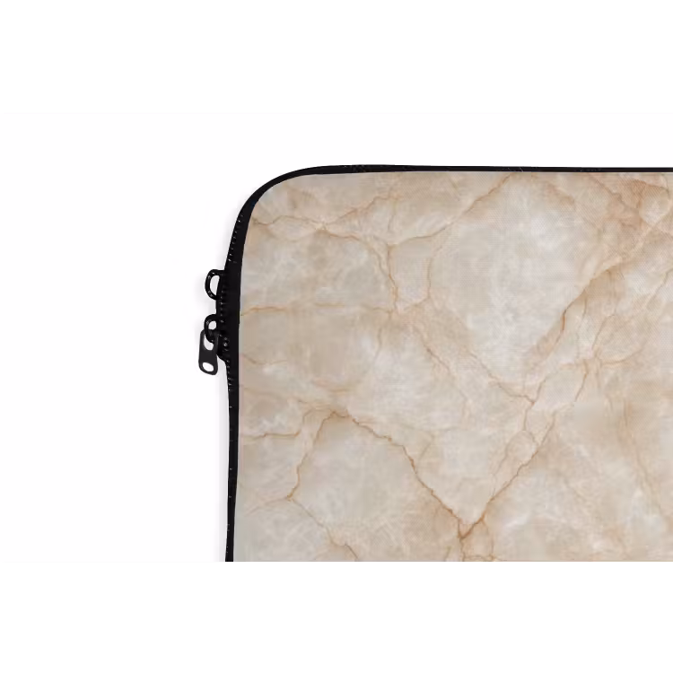 Laptophoes - Kristalstructuur - Bruin - Marmer — 5