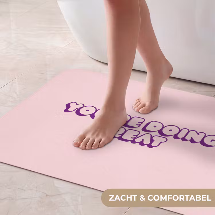 Badmat - You're doing great - roze - 3D — 5