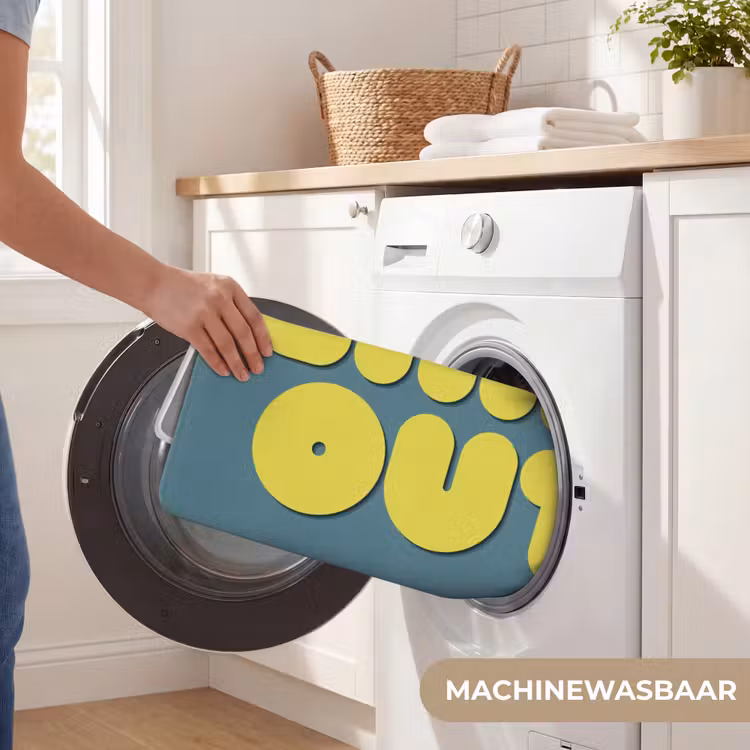 Badmat - Chill out - Geel - Blauw — 7