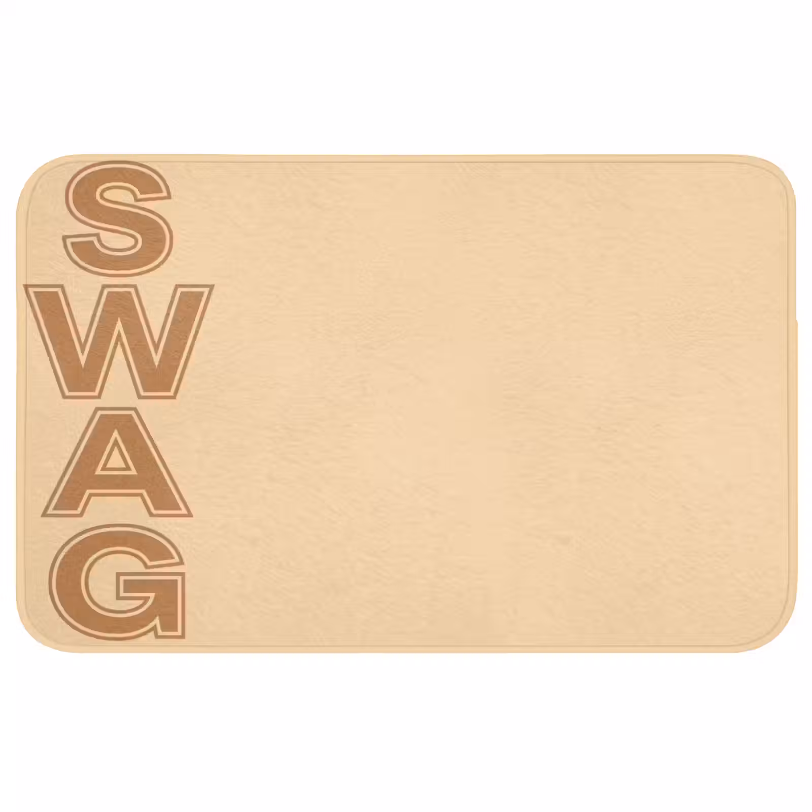 Badmat - Swag - Bruin - Beige — 1