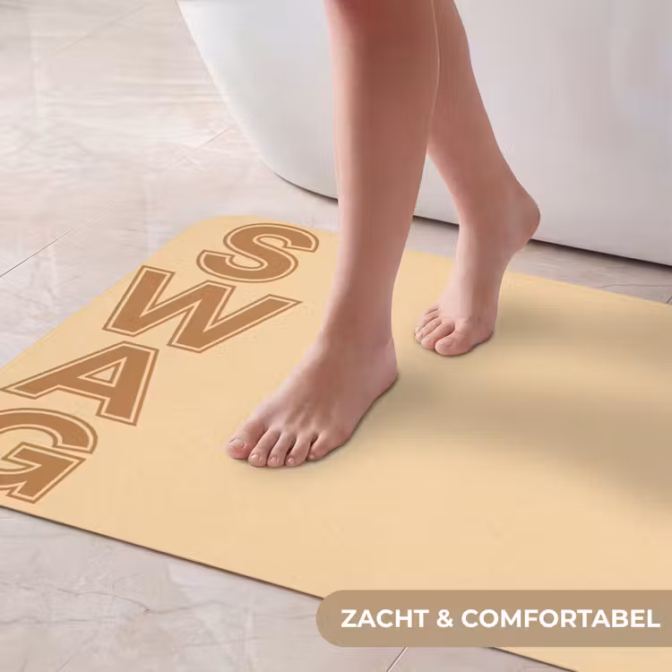 Badmat - Swag - Bruin - Beige — 5