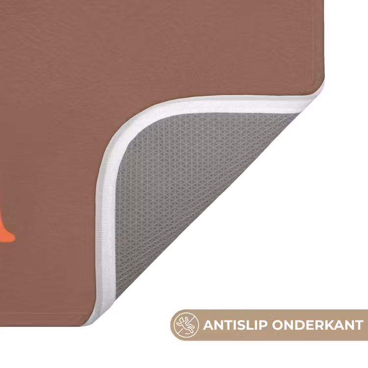 Badmat - Yes girl you can - Oranje - Bruin — 3