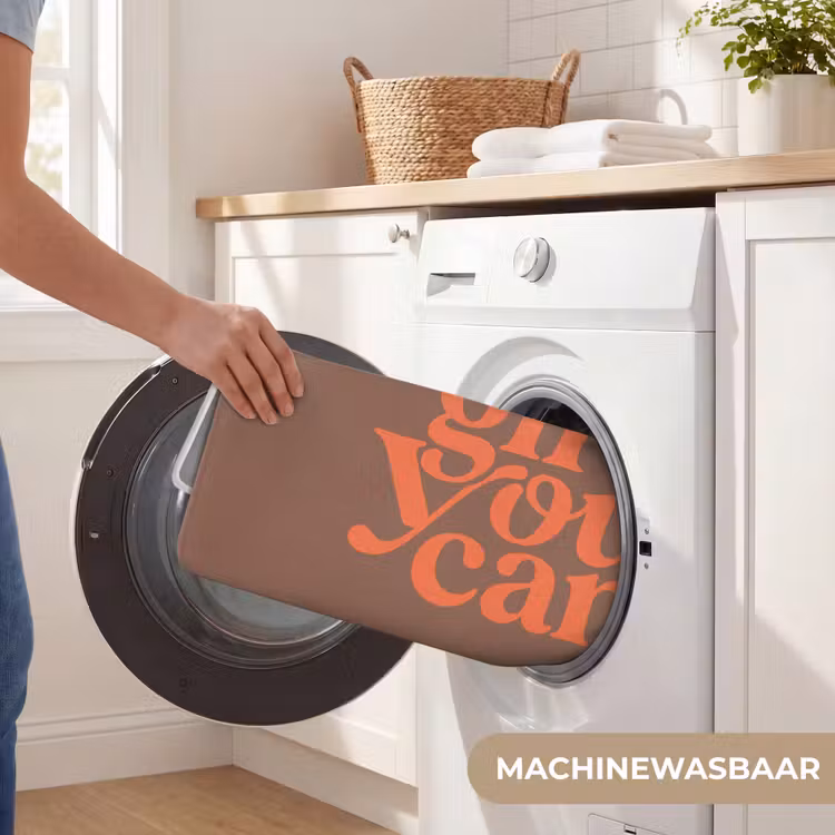 Badmat - Yes girl you can - Oranje - Bruin — 7