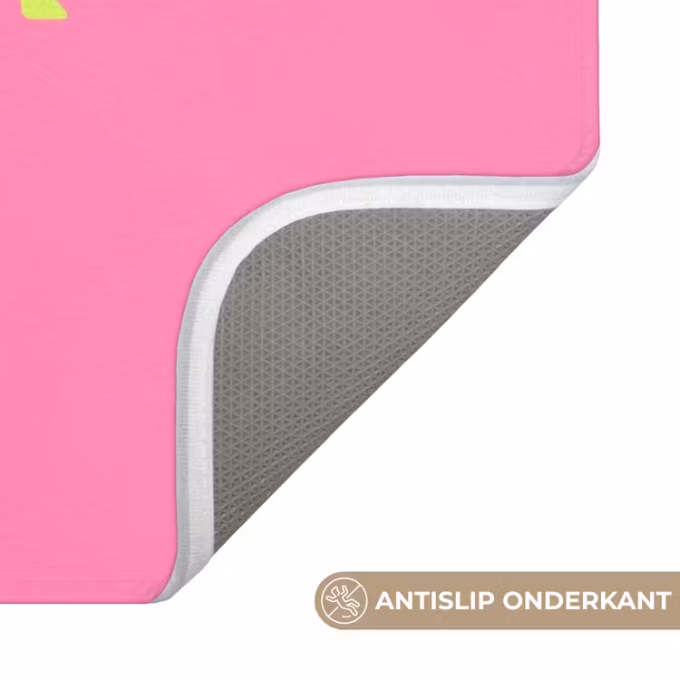 Badmat - Roze - Groen - Bonjour - Art — 3
