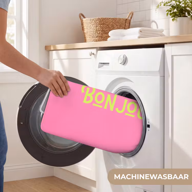 Badmat - Roze - Groen - Bonjour - Art — 7