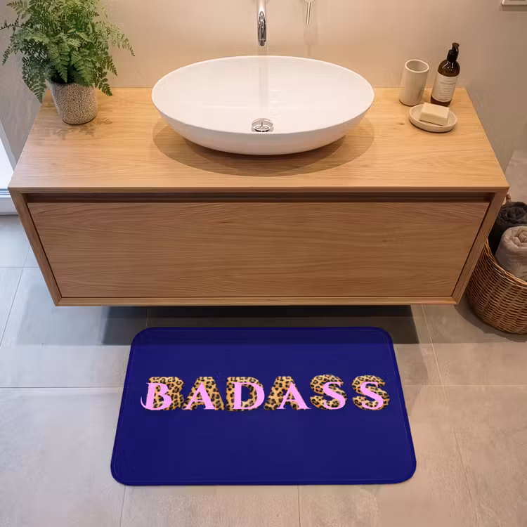 Badmat - Badass - Panterpint - Schaduw - Roze — 2