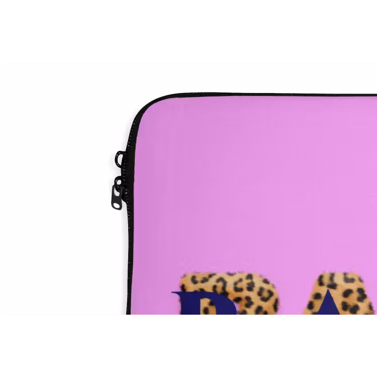 Laptophoes - Felroze - Badass - Panterprint - Schaduw — 5
