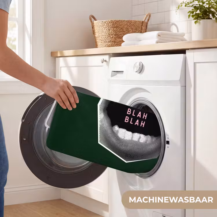Badmat - Mond - Groen - Illustratie - BLAH BLAH — 7