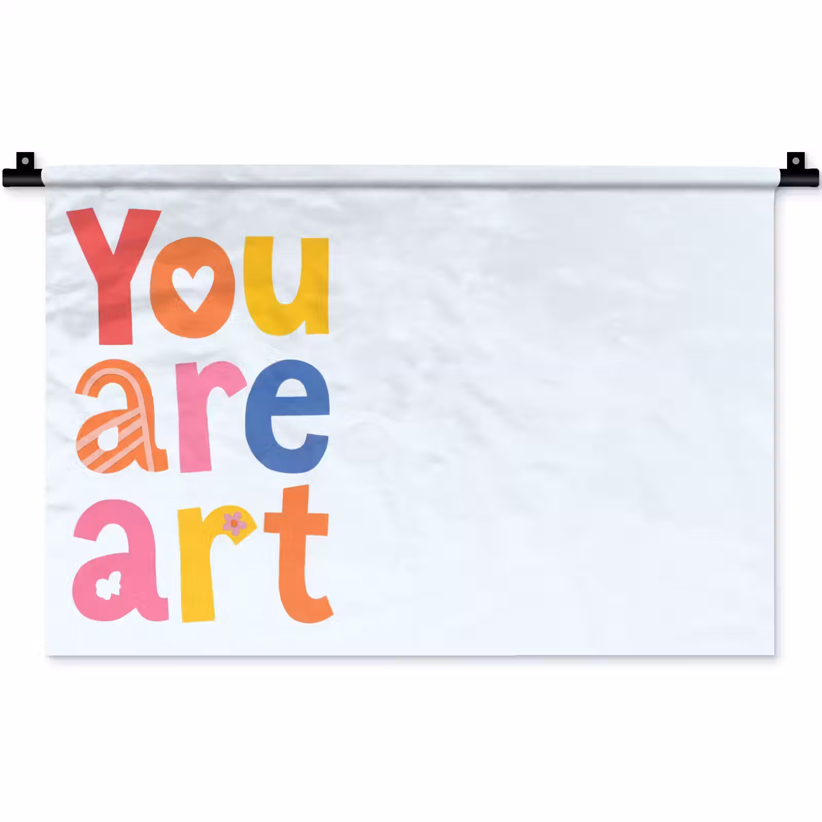 Wandkleed - You are art - Kleurrijk - Grafisch — 1