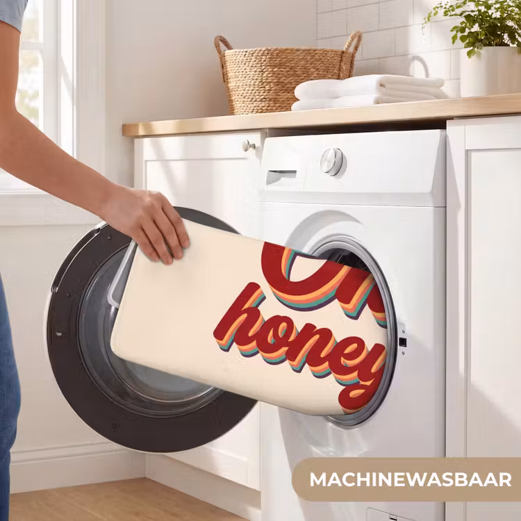Badmat - Oh honey - Rood - Schaduw — 7
