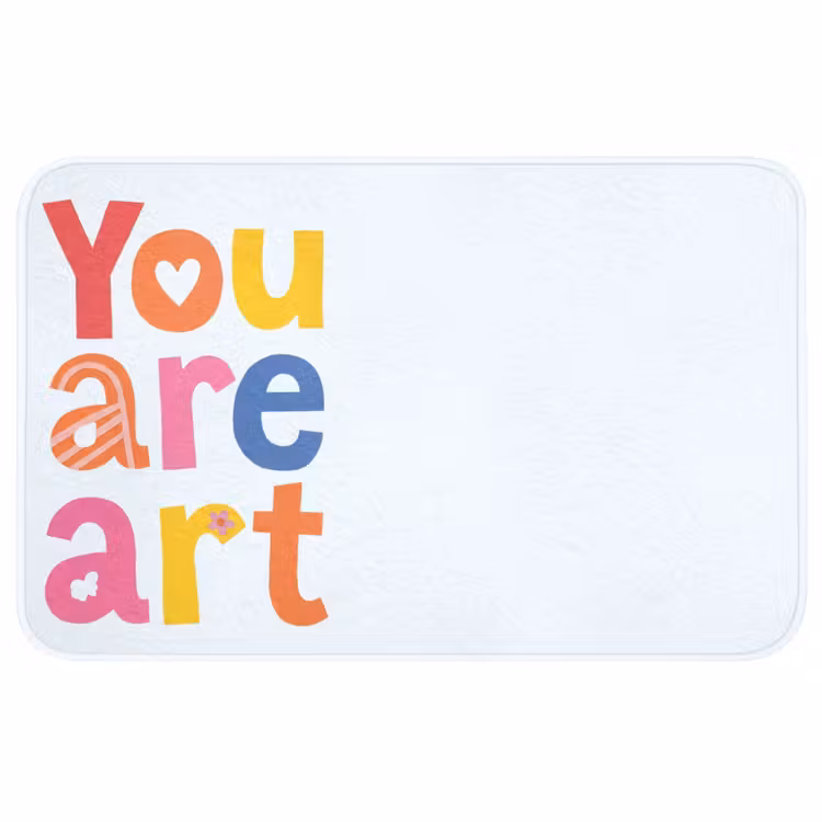 Badmat - You are art - Kleurrijk - Grafisch — 1