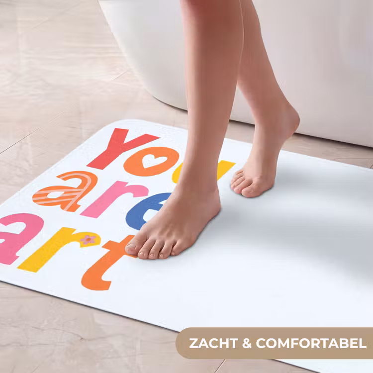 Badmat - You are art - Kleurrijk - Grafisch — 5