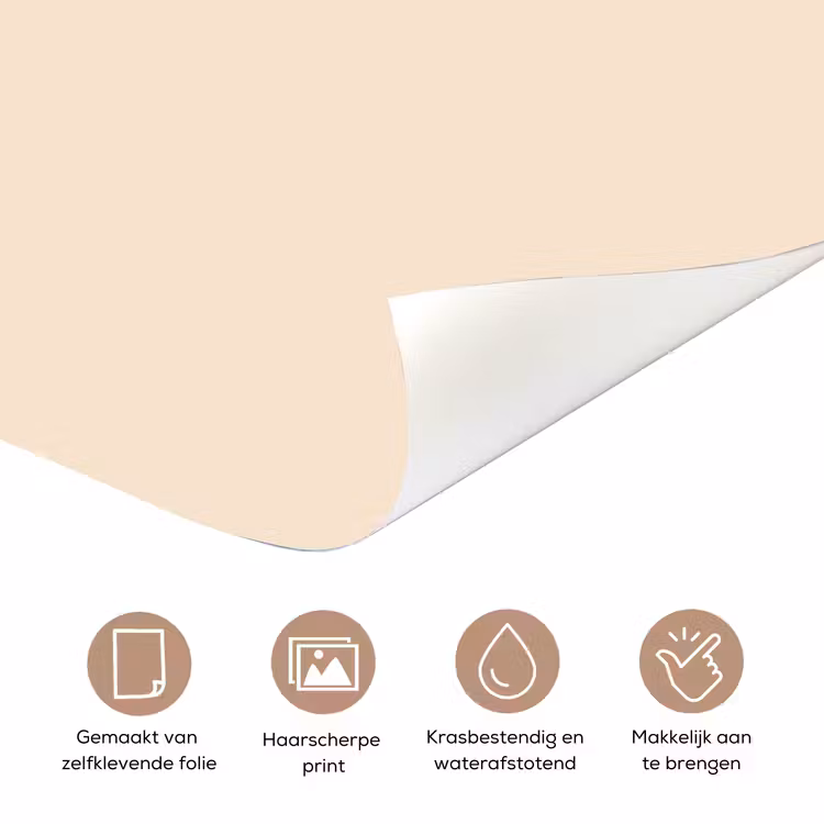 Deursticker - Oh honey - Rood - Schaduw — 3