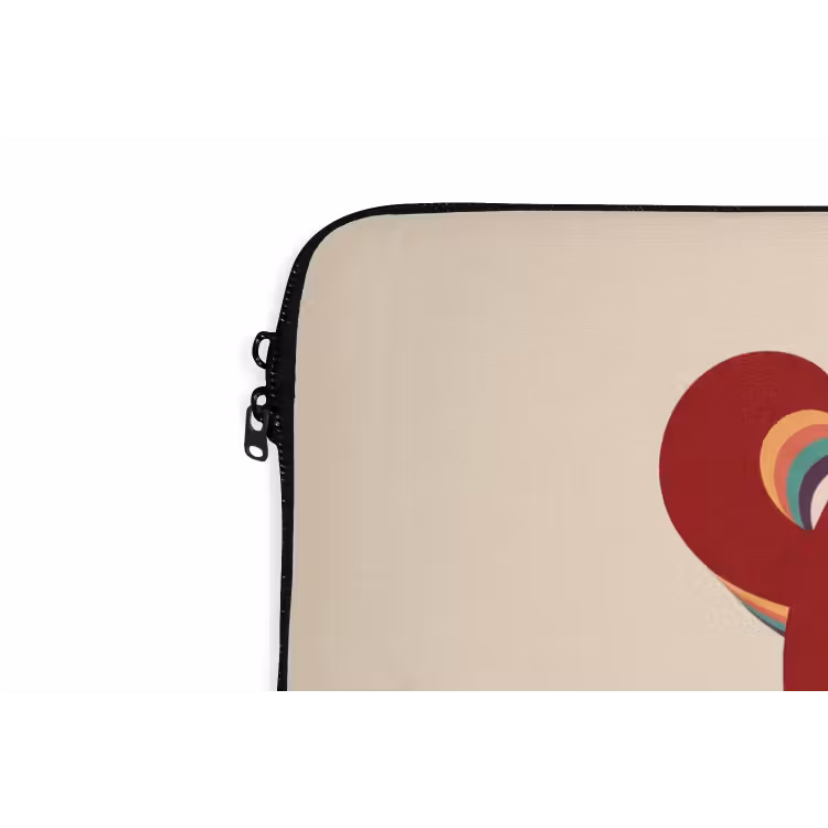 Laptophoes - Oh honey - Rood - Schaduw — 5