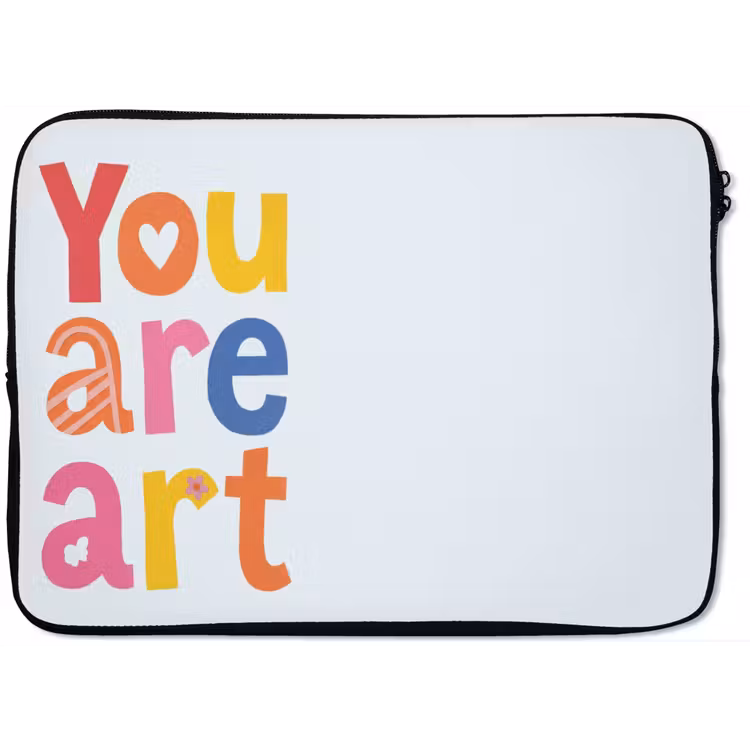 Laptophoes - You are art - Kleurrijk - Grafisch — 1