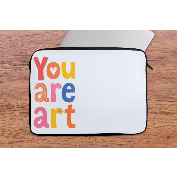 Laptophoes - You are art - Kleurrijk - Grafisch — 2