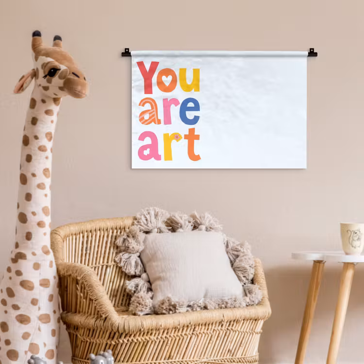 Wandkleed - You are art - Kleurrijk - Grafisch — 5