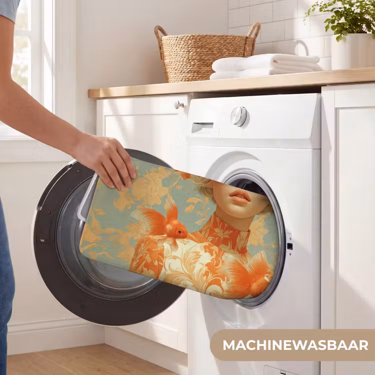 Badmat - Goudvissen - Oranje - Vrouw - Blond — 7
