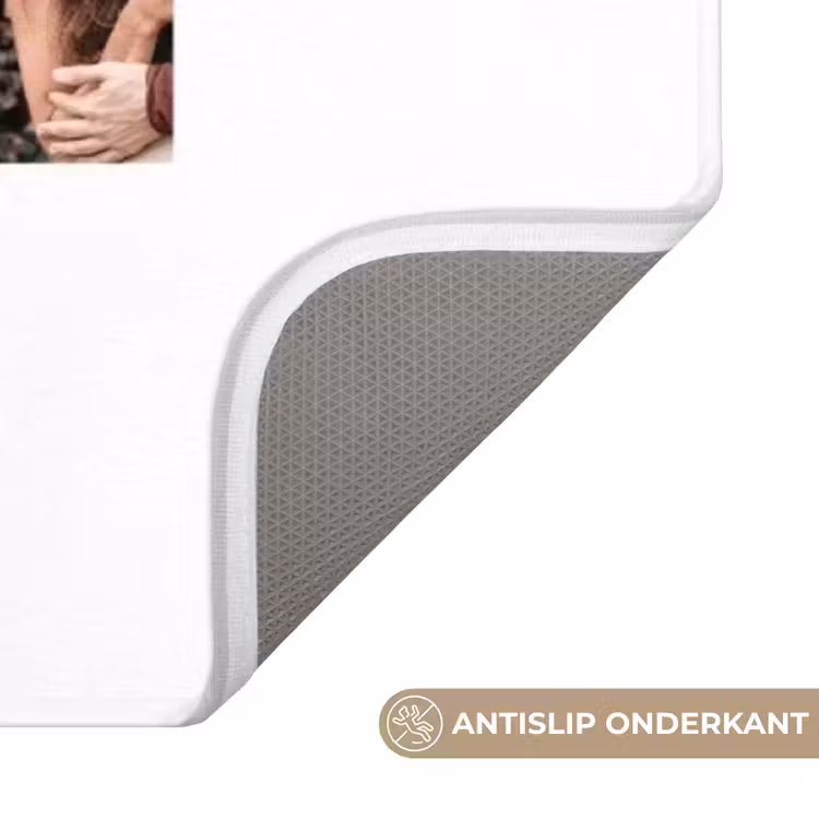 Gepersonaliseerde badmat - Lief - Lettercollage — 3