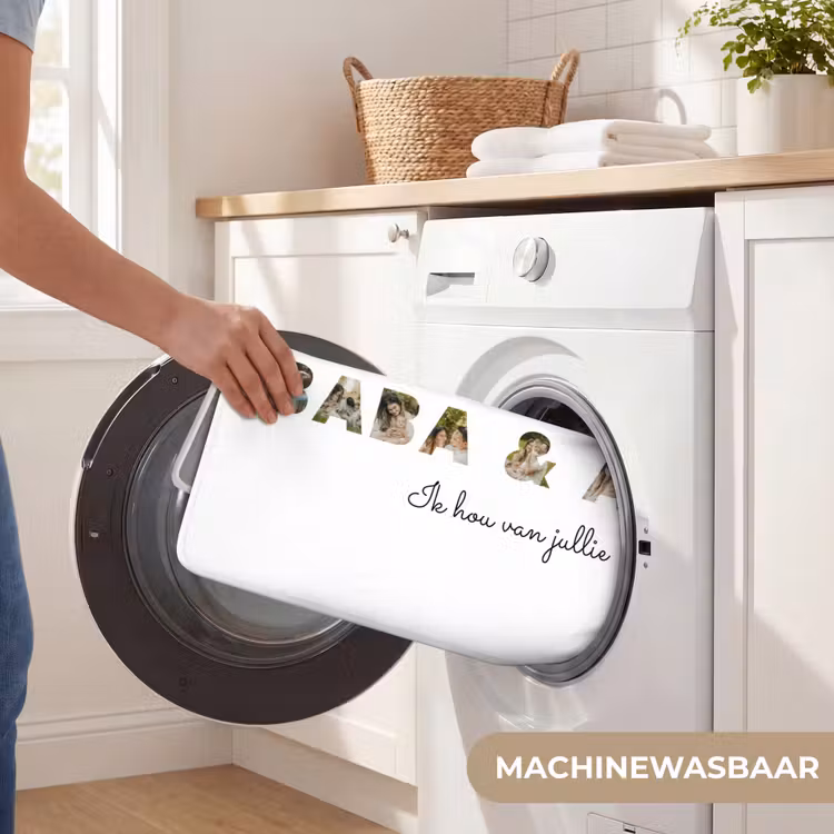 Gepersonaliseerde Wc Mat - Baba & Anne - Lettercollage — 5