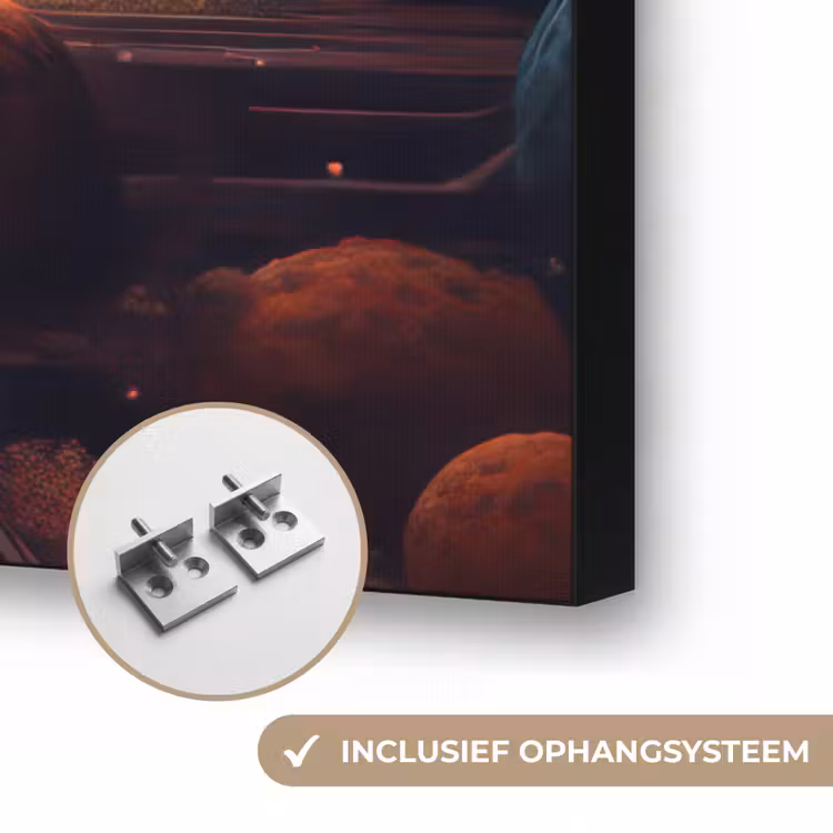 Art Frame - Buitenaards - Astronaut - Planeten - Ruimte — 6