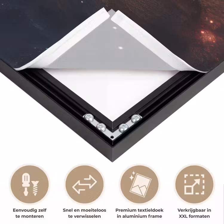 Art Frame - Heelal - Sterren - Ruimte - Planeet — 4