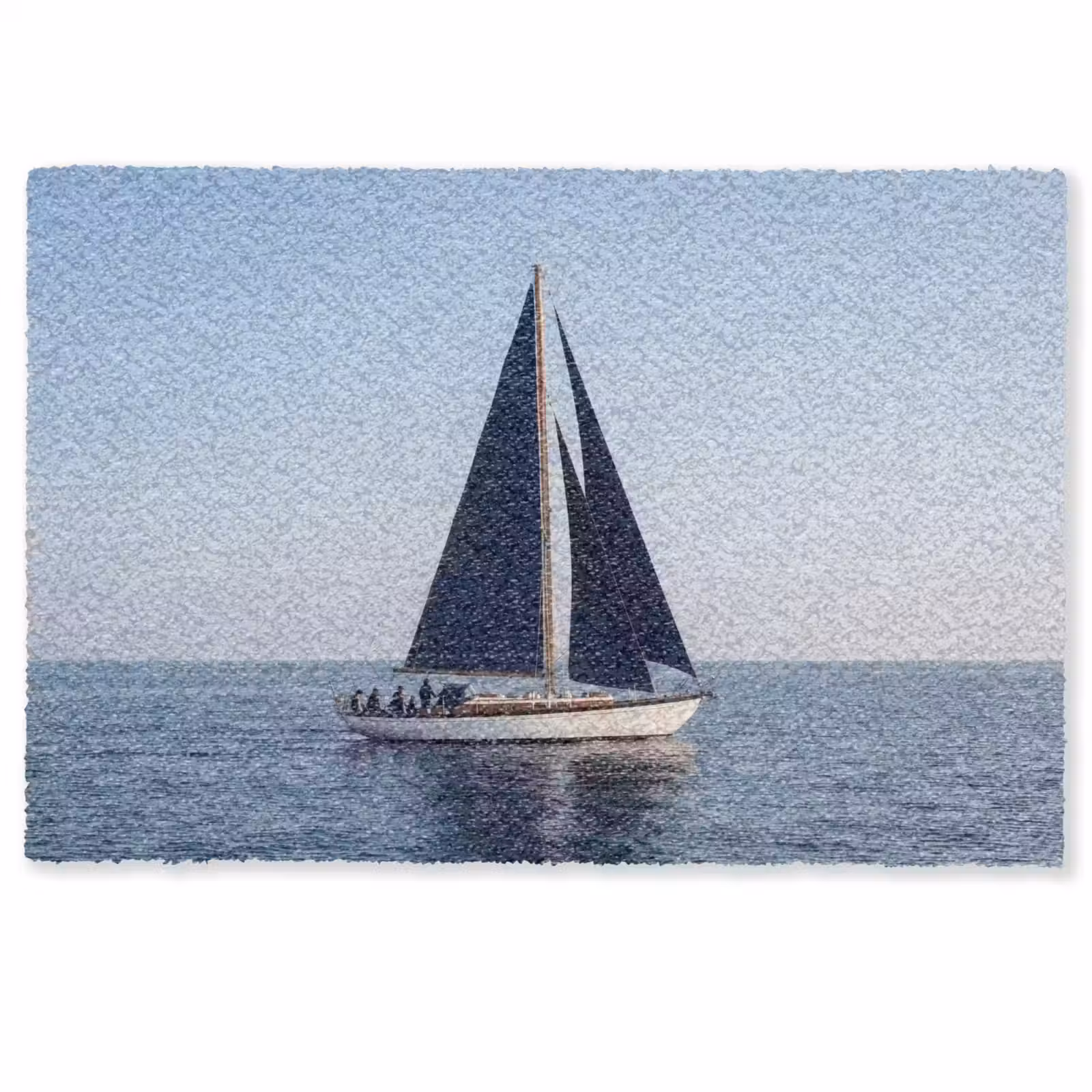 Deurmat - Zeilboot - Zee - Blauw — 1