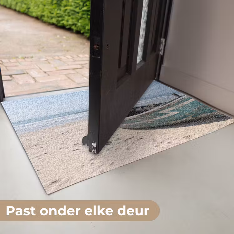 Deurmat - Boot - Zandstrand - Zee — 7