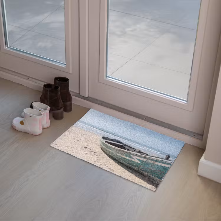 Deurmat - Boot - Zandstrand - Zee — 8
