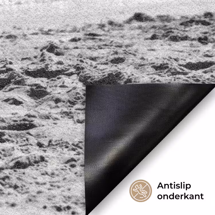 Deurmat - Vrouwen - Zonnehoed - Strand - Zwart - Wit — 6