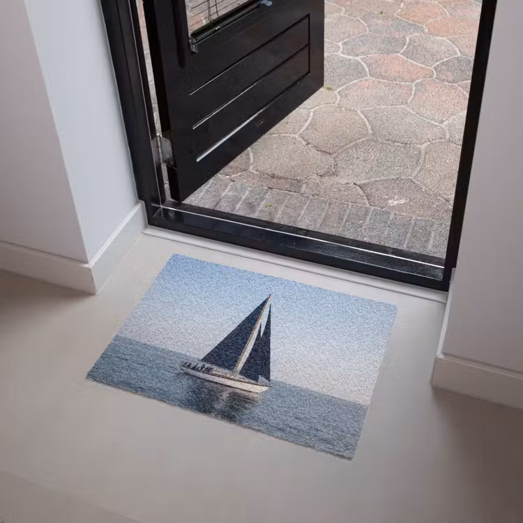 Deurmat - Zeilboot - Zee - Blauw — 4