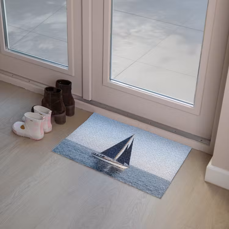 Deurmat - Zeilboot - Zee - Blauw — 8