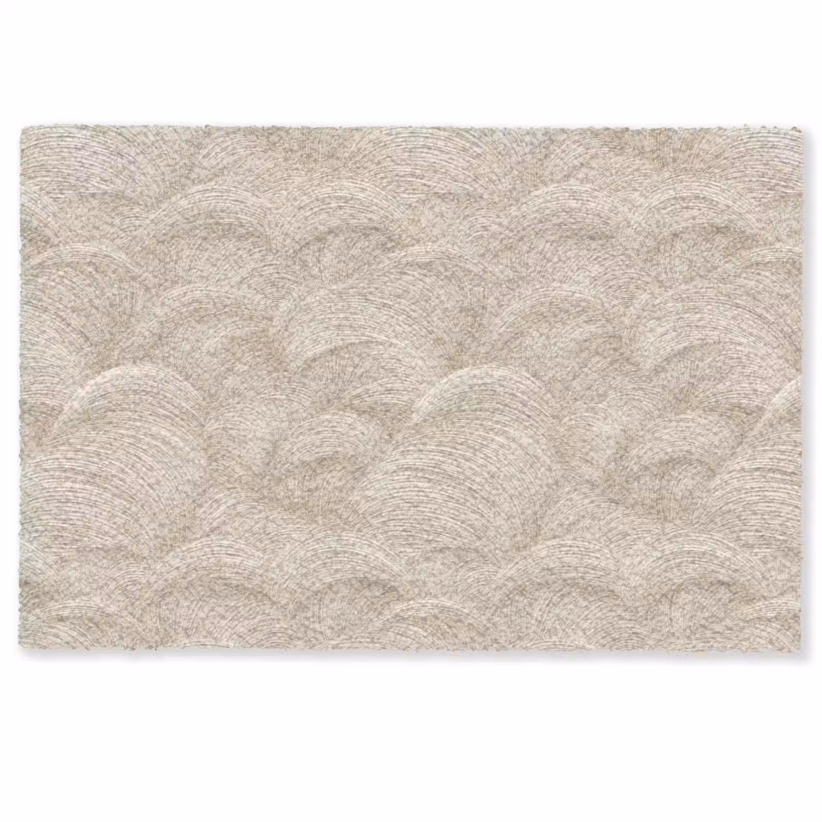 Deurmat - Bogen - Patroon - Beige — 1