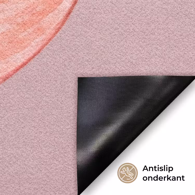 Deurmat - Bloemen - Anthuriums - Geel - Roze — 6