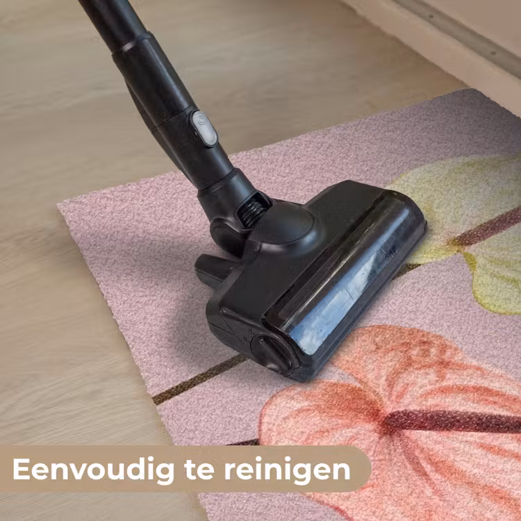 Deurmat - Bloemen - Anthuriums - Geel - Roze — 9